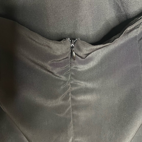 Black short crop top dress (m) F21 - Picture 3 of 5